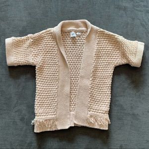 Gap Kids Fringey Cardigan - Size 6-7